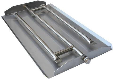 Flat Fire Glass Burner